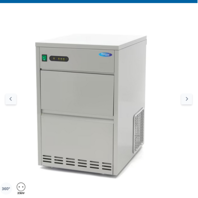  Μηχανή πάγου 45kg/ημέρα - Κύβοι σφαίρας - Υδρόψυξη